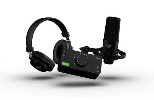 Audient EVO Start Recording Bundle | zestaw do homerecordingu | interfejs + mikrofon