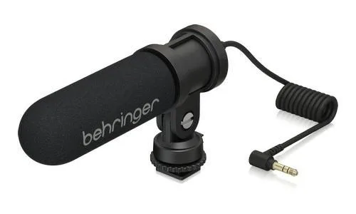 Behringer VIDEO MIC MS | mikrofon pojemnościowy do urządzeń mobilnych | czysty dźwięk