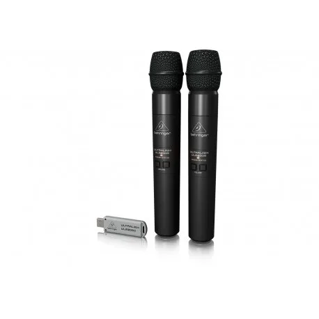 Behringer ULM202USB | Czarny mikrofon sceniczny | Bezprzewodowy USB