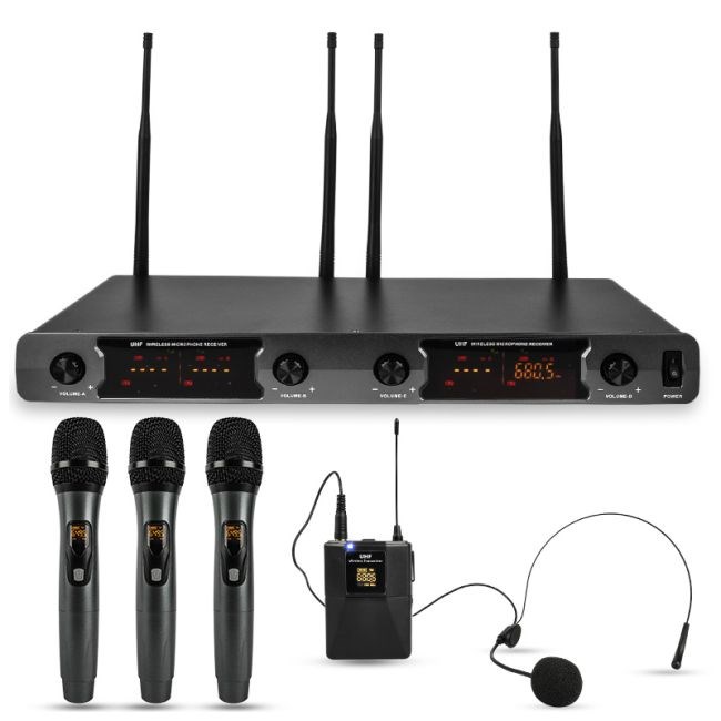 Mikrofonowy system bezprzewodowy NN WMIC4