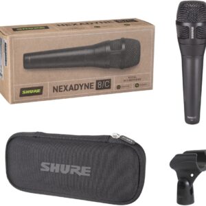 Shure NXN8/C - Mikrofon dynamiczny Nexadyne, Kardioidalny ze złączem XLR, czarny