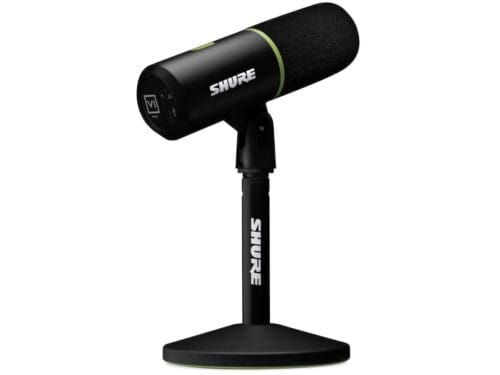 Shure MV6 - Kardioidalny mikrofon dynamiczny USB-C dla graczy i streamerów