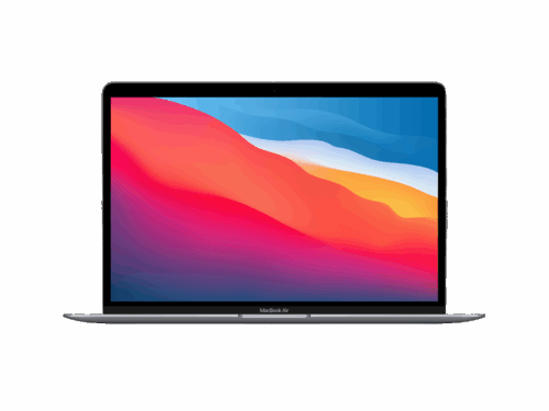 Apple MacBook Air 2021 M1 8-core CPU & 7-core GPU 13,3"WQXGA Retina IPS  8GB DDR4 SSD256 TB3 ALU macOS Big Sur - Space Gray