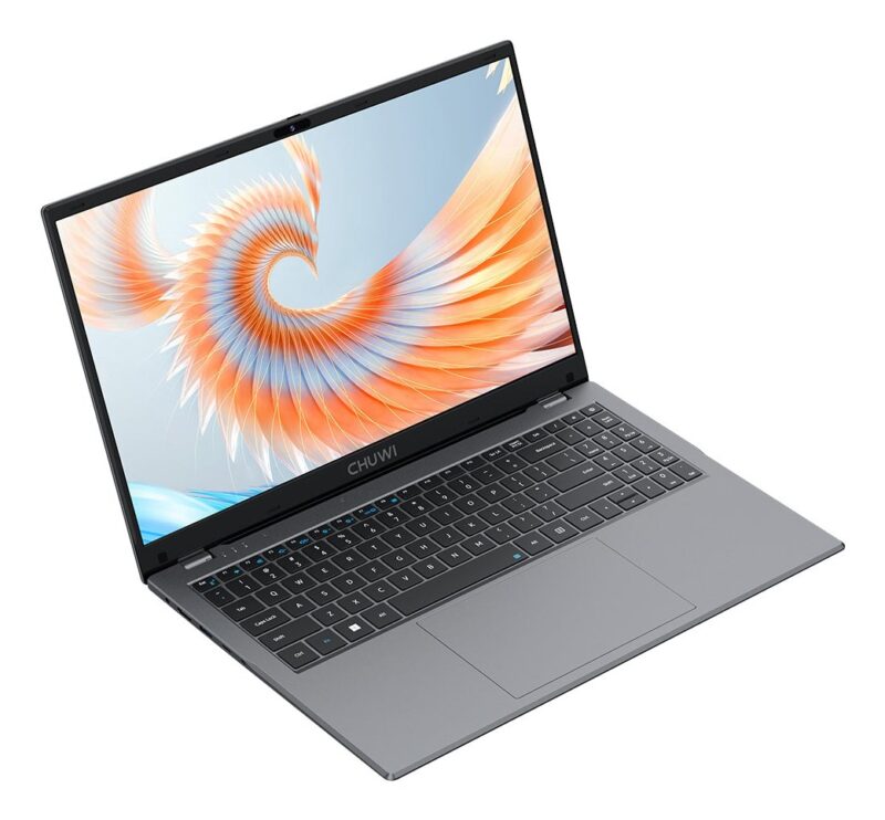 Chuwi HeroBook Plus 15.6″ FHD IPS | Celeron N4020 | 8GB RAM | 256GB SSD | Windows 11 | Iron Gray