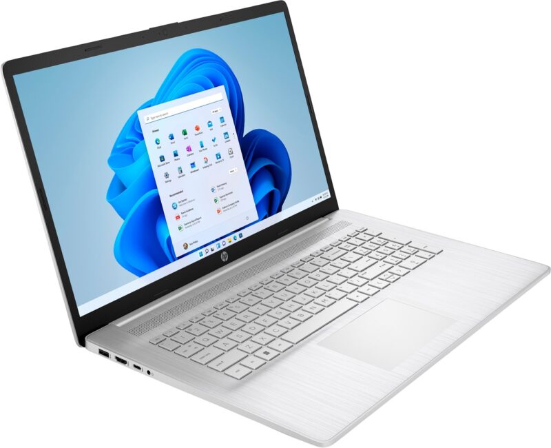 HP 17-CN2083D | i3-1215U | 17.3″ FHD | 8GB RAM | 256GB SSD | Intel UHD Graphics | Win 11 | Silver | 2Y