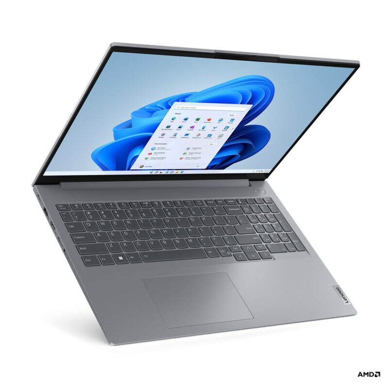 Lenovo ThinkBook 16 G6 ABP | Ryzen 7 7730U | 16″ WUXGA IPS | 16GB DDR4 | 512GB SSD | Radeon Graphics | Win 11 Pro | 3Y OnSite | Arctic Grey