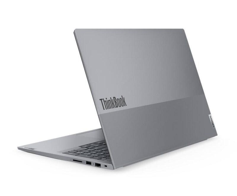 Lenovo ThinkBook 16 G6 ABP | Ryzen 7 7730U | 16″ WUXGA IPS | 16GB DDR4 | 512GB SSD | Radeon Graphics | Win 11 Pro | 3Y OnSite | Arctic Grey
