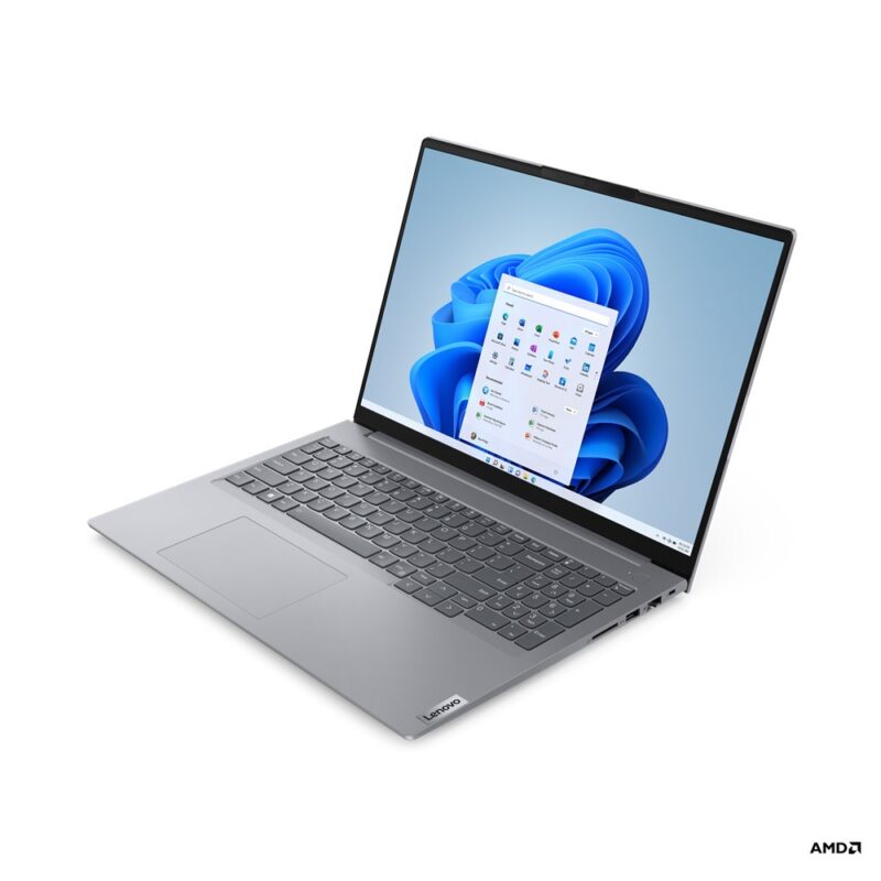 Lenovo ThinkBook 16 G6 ABP | Ryzen 7 7730U | 16″ WUXGA IPS | 16GB DDR4 | 512GB SSD | Radeon Graphics | Win 11 Pro | 3Y OnSite | Arctic Grey