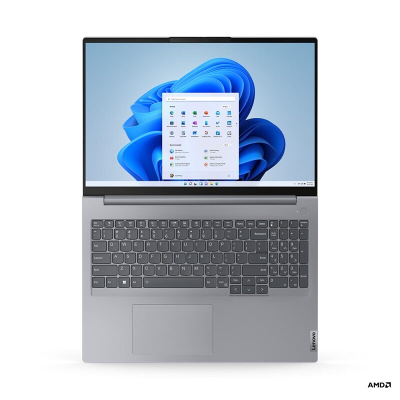 Lenovo ThinkBook 16 G6 ABP | Ryzen 7 7730U | 16″ WUXGA IPS | 16GB DDR4 | 512GB SSD | Radeon Graphics | Win 11 Pro | 3Y OnSite | Arctic Grey