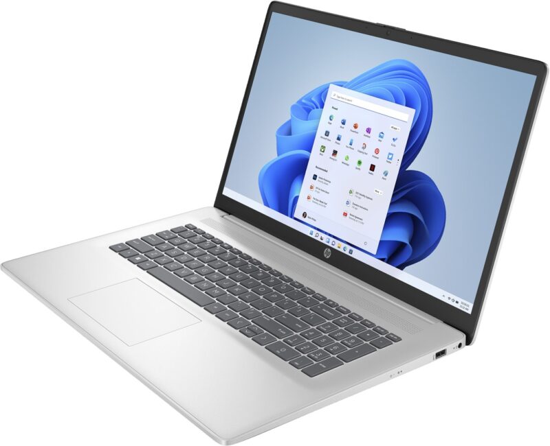 HP 17-cn3135nw | i5-1334U | 17.3″ FHD IPS | 16GB | 512GB SSD | Iris Xe | Win 11 | Natural Silver