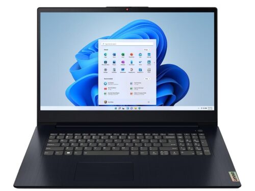 Lenovo IdeaPad 3 17IAU7 | i3-1215U | 17.3″ FHD IPS | 8GB | 512GB SSD | UHD Graphics | Win 11 | Abyss Blue
