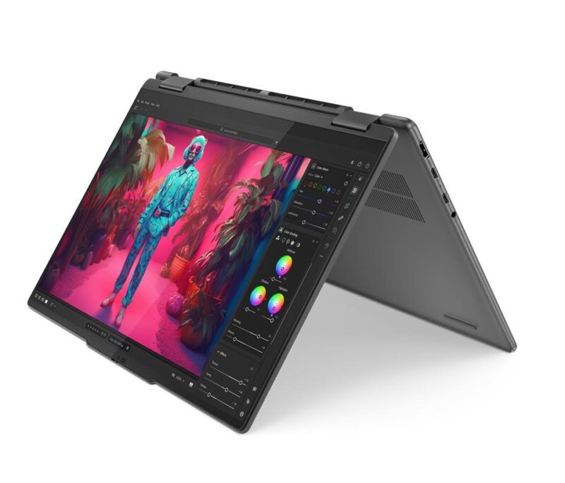 Lenovo Yoga 7 2-in-1 14AHP9 | Ryzen 7 8840HS | 14″ WUXGA OLED | 16GB | 512GB SSD | Radeon 760M | Win 11 | Storm Grey