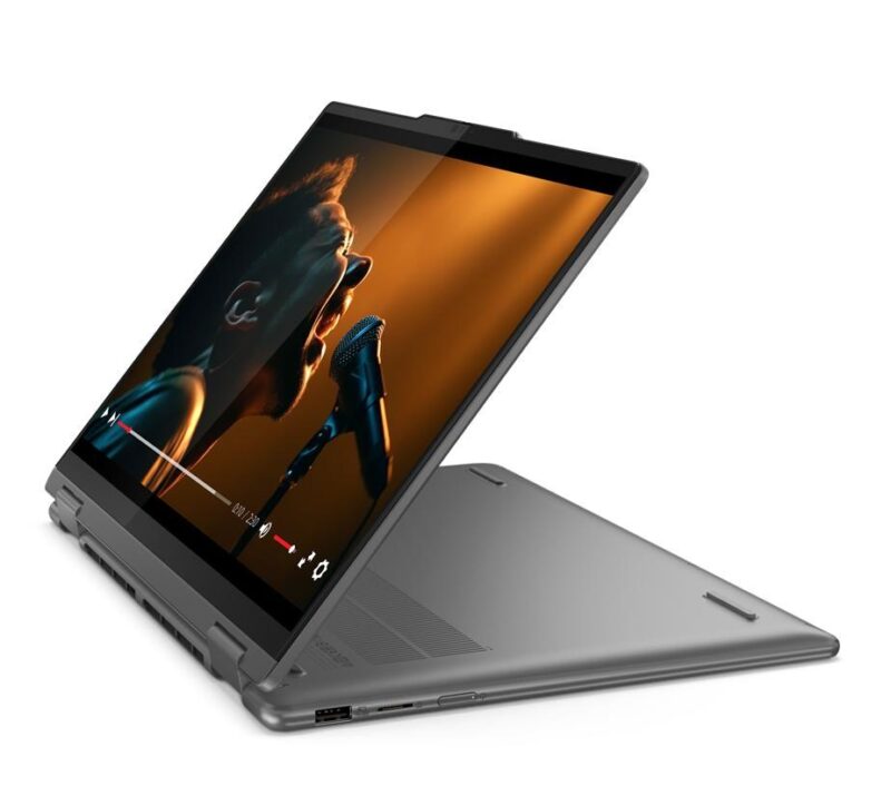 Lenovo Yoga 7 2-in-1 14AHP9 | Ryzen 7 8840HS | 14″ WUXGA OLED | 16GB | 512GB SSD | Radeon 760M | Win 11 | Storm Grey