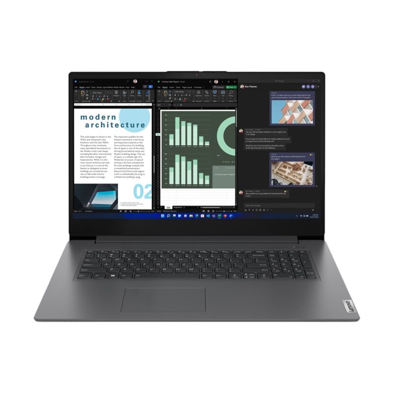 Lenovo V17 G4 IRU | i5-13420H | 17.3″ FHD IPS | 16GB | 512GB SSD | Iris Xe | Win 11 Pro | 3Y OnSite | Iron Grey