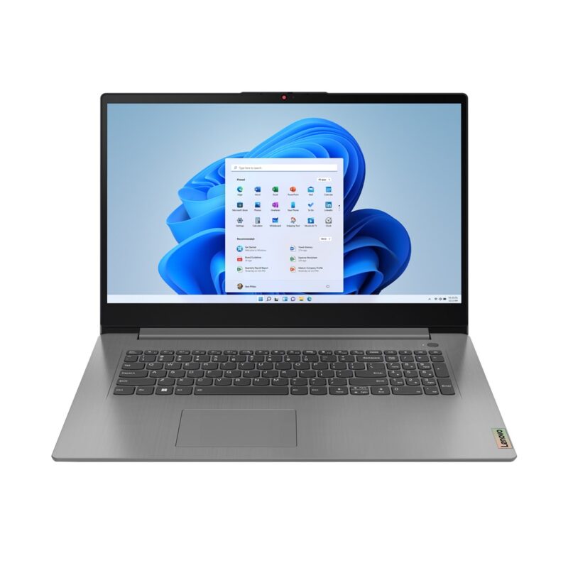 Lenovo IdeaPad 3 17IAU7 | i5-1235U | 17.3″ FHD IPS | 16GB | 512GB SSD | Iris Xe Graphics | Win 11 | Arctic Grey