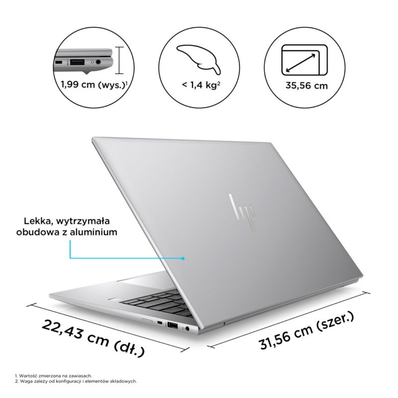 HP ZBook Firefly 14 G10 | Ryzen 5 Pro 7640HS | 14″ WUXGA | 16GB DDR5 | 512GB SSD | Radeon 760M | Win 11 Pro | 3Y OnSite