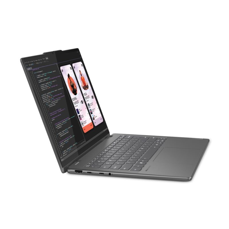 Lenovo Yoga 7 14AHP9 2w1 | Ryzen 5 8640HS | 14″ WUXGA OLED | 16GB | 512GB SSD | Radeon 760M | Win 11 | Storm Grey