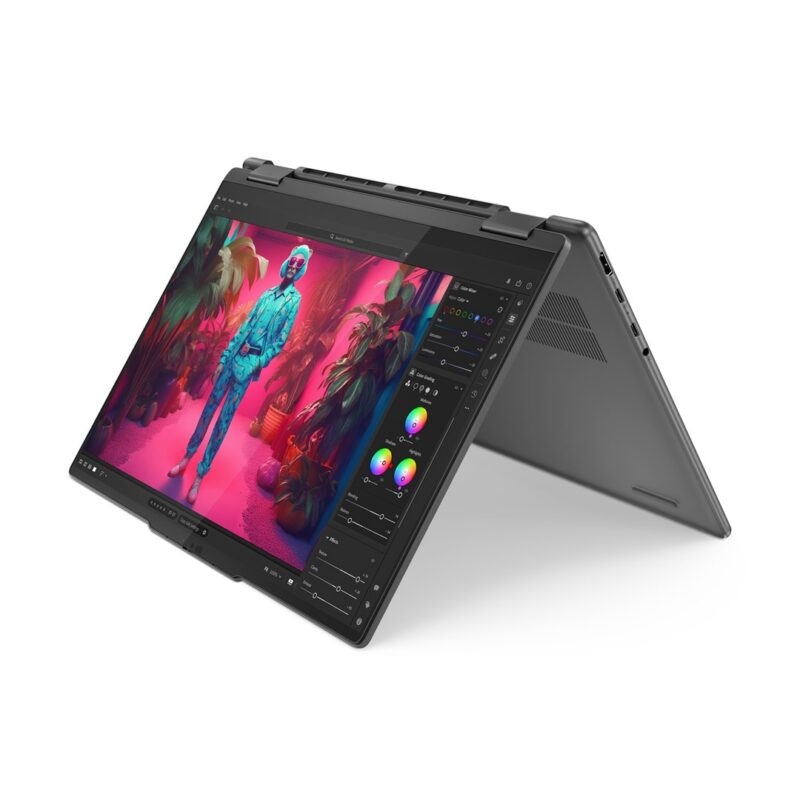 Lenovo Yoga 7 14AHP9 2w1 | Ryzen 5 8640HS | 14″ WUXGA OLED | 16GB | 512GB SSD | Radeon 760M | Win 11 | Storm Grey