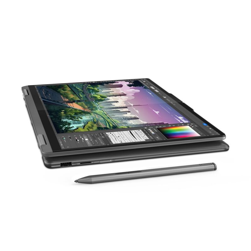 Lenovo Yoga 7 14AHP9 2w1 | Ryzen 5 8640HS | 14″ WUXGA OLED | 16GB | 512GB SSD | Radeon 760M | Win 11 | Storm Grey
