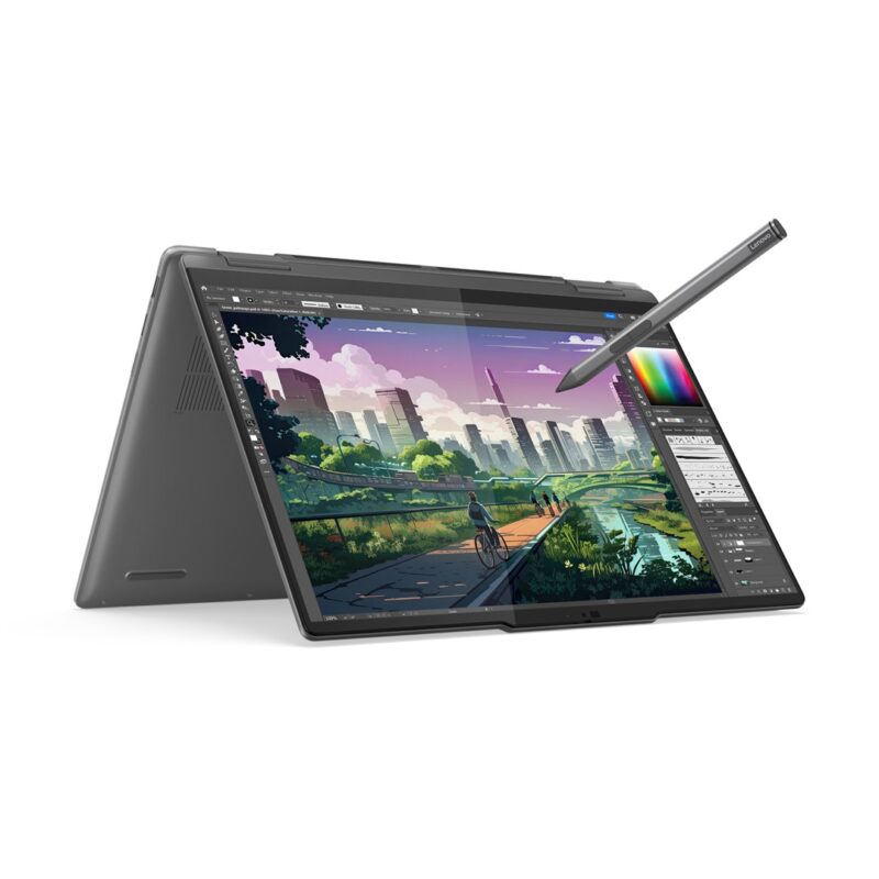 Lenovo Yoga 7 14AHP9 2w1 | Ryzen 5 8640HS | 14″ WUXGA OLED | 16GB | 512GB SSD | Radeon 760M | Win 11 | Storm Grey
