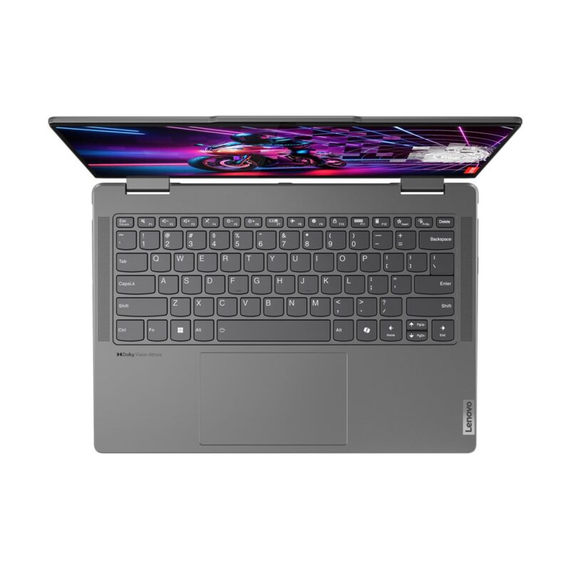 Lenovo Yoga 7 14AHP9 2w1 | Ryzen 5 8640HS | 14″ WUXGA OLED | 16GB | 512GB SSD | Radeon 760M | Win 11 | Storm Grey