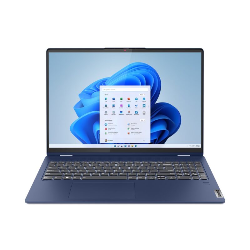 Lenovo FLEX 5 16IRU8 | i7-1355U | 16″ WUXGA Touch | 16GB RAM | 512GB SSD | x360 | Win 11 | Abyss Blue