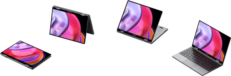 Chuwi MiniBook X 2023 | Celeron N150 | 10.5″ Touch IPS x360 | 12GB RAM | 512GB SSD | Win 11 | Backlit Keyboard