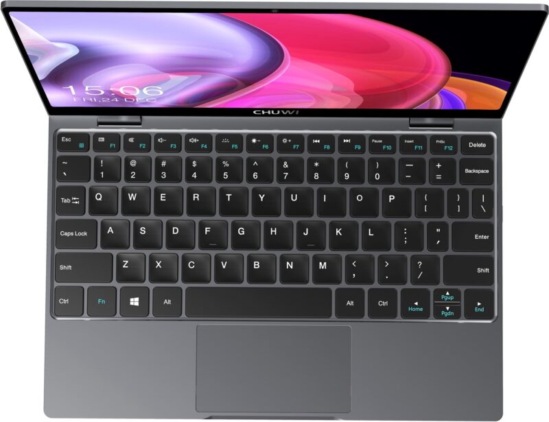 Chuwi MiniBook X 2023 | Celeron N150 | 10.5″ Touch IPS x360 | 12GB RAM | 512GB SSD | Win 11 | Backlit Keyboard
