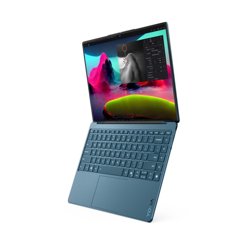 Lenovo Yoga Slim 9 14ILL10 | Ultra 7 258V | 14″ 4K OLED | 120Hz | 32GB LPDDR5x | 1TB SSD | Arc Graphics | Win 11 | Tidal Teal