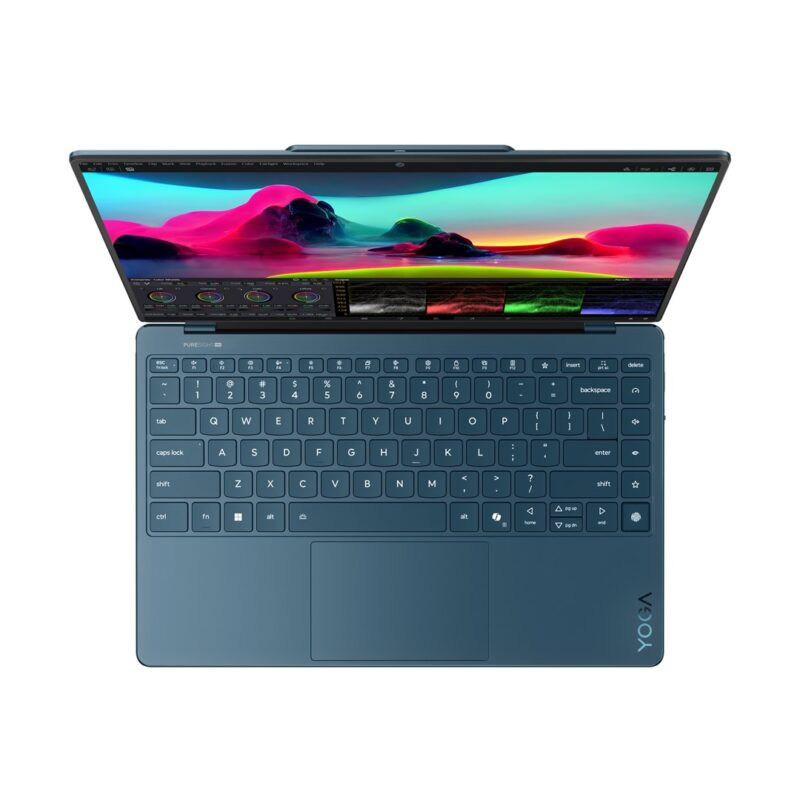 Lenovo Yoga Slim 9 14ILL10 | Ultra 7 258V | 14″ 4K OLED | 120Hz | 32GB LPDDR5x | 1TB SSD | Arc Graphics | Win 11 | Tidal Teal