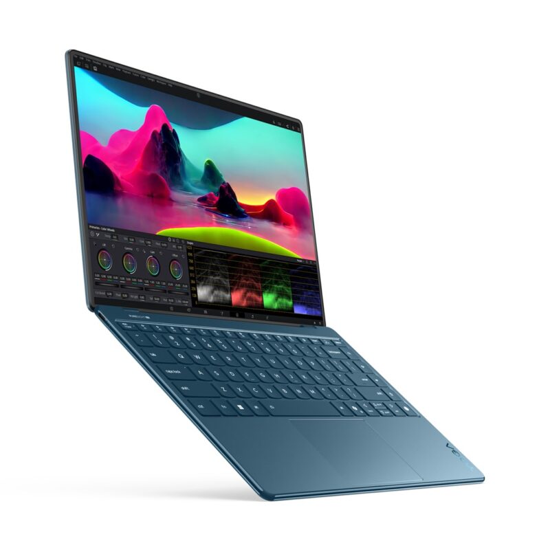 Lenovo Yoga Slim 9 14ILL10 | Ultra 7 258V | 14″ 4K OLED | 120Hz | 32GB LPDDR5x | 1TB SSD | Arc Graphics | Win 11 | Tidal Teal