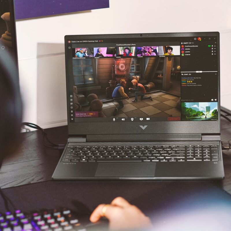 HP Victus 15-fa0999nw | i5-12450H | 15.6″ | 144Hz | RTX 3050 | 16GB RAM | 512GB SSD | Win 11 | Mica Silver