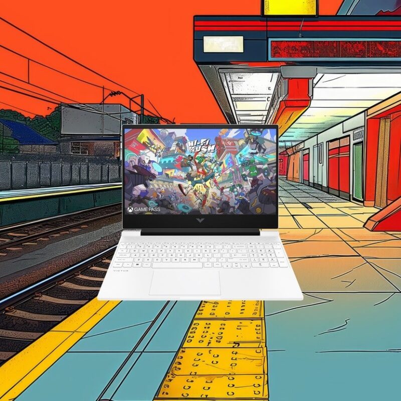 HP VICTUS 15-fb2155nw Ryzen 5 8645HS 15,6"FHD AG IPS 300nits 144Hz 16GB DDR5 SSD512 RTX 3050 6GB Cam720p NoOS 2Y Ceramic White (WYPRZEDAŻ)
