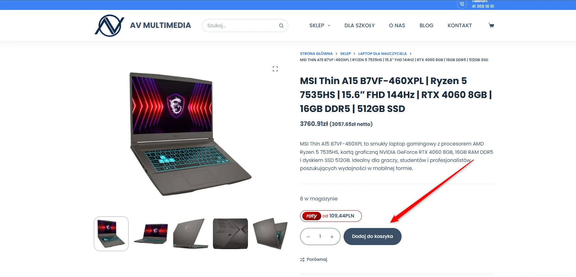 Laptop dla nauczyciela 5 Laptop dla nauczyciela