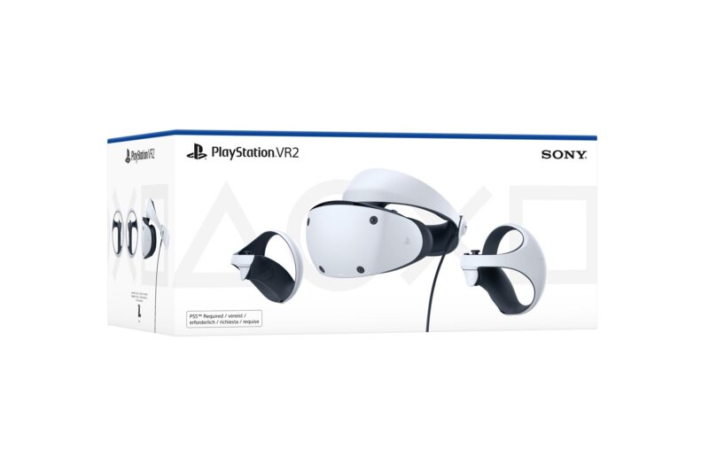 Sony PlayStation VR2 | Headset VR do PS5 | OLED | 4K HDR | 110° | Kontrolery Sense