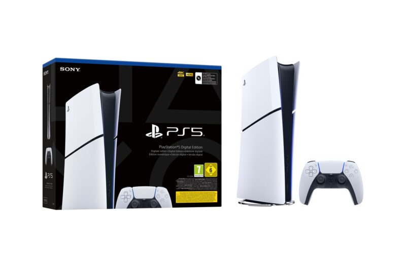 Sony PlayStation 5 Digital Slim | 1TB SSD | Edycja Bez Napędu | WYPRZEDAŻ | 4K | 120FPS