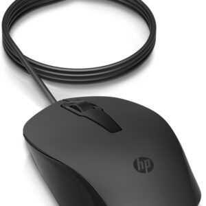 Mysz HP 150 Wired Mouse  przewodowa czarna 240J6AA