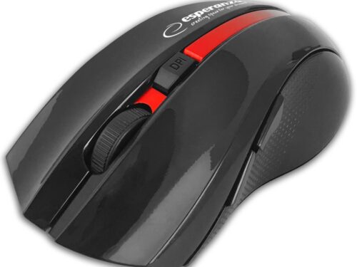 ESPERANZA MYSZ BLUETOOTH 6D VIRGO CZERWONA EM129R
