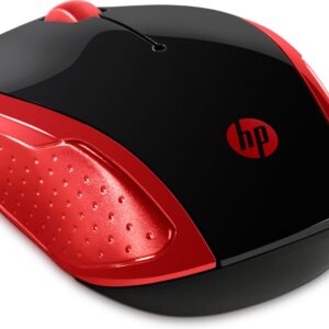 Mysz HP Wireless Mouse 200 Empress Red bezprzewodowa czerwono-czarna 2HU82AA