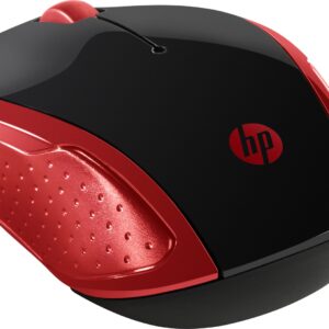Mysz HP Wireless Mouse 200 Empress Red bezprzewodowa czerwono-czarna 2HU82AA