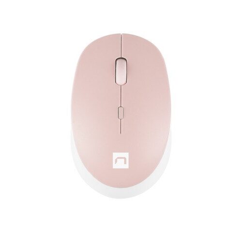 NATEC MYSZ BEZPRZEWODOWA HARRIER 2 1600DPI BLUETOOTH 5.1 BIAŁO-RÓŻOWA NMY-1962