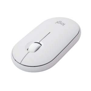 Logitech Pebble 2 M350s myszka Podróżniczy Oburęczny RF Wireless + Bluetooth Optyczny 4000 DPI