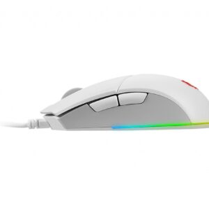 MSI CLUTCH GM11 WHITE myszka Oburęczny USB Typu-A Optyczny 5000 DPI