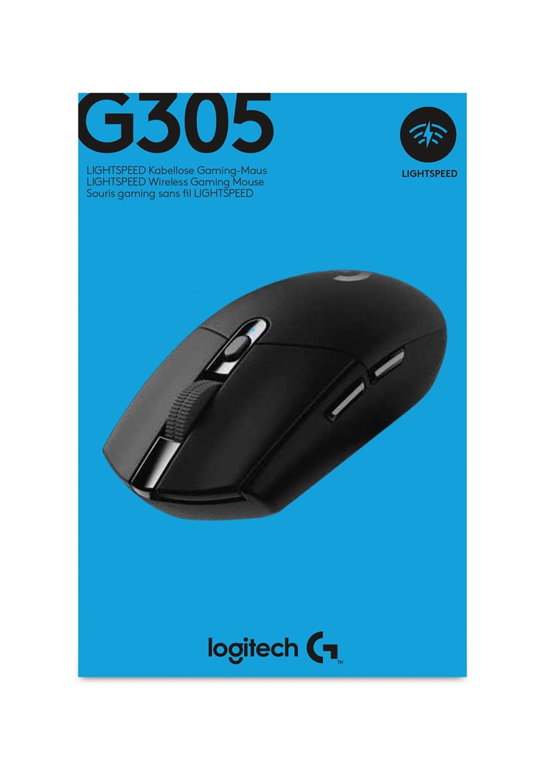 MOUSE USB OPTICAL WRL G305/LIGHTSPEED 910-005282 LOGITECH