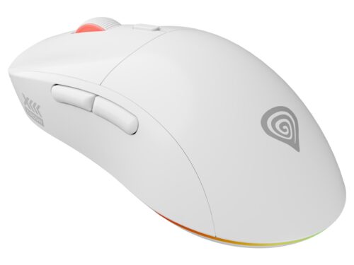 GENESIS Zircon XIII myszka Gaming Oburęczny RF Wireless + USB Type-C Optyczny 26000 DPI