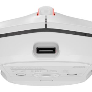 GENESIS Zircon XIII myszka Gaming Oburęczny RF Wireless + USB Type-C Optyczny 26000 DPI