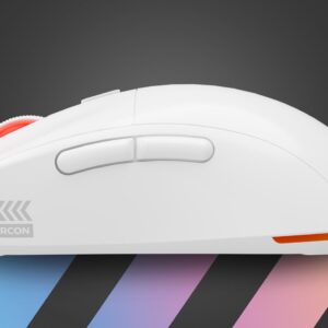 GENESIS Zircon XIII myszka Gaming Oburęczny RF Wireless + USB Type-C Optyczny 26000 DPI
