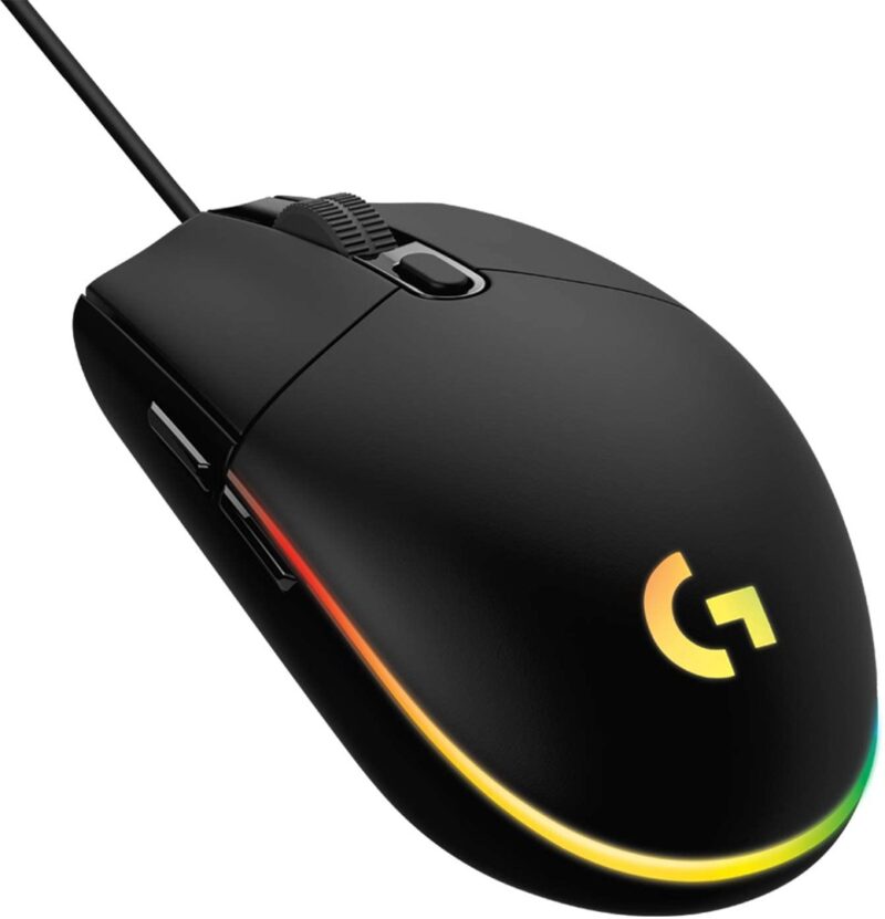 Logitech G G203 Lightsync myszka Gaming USB Typu-A 8000 DPI