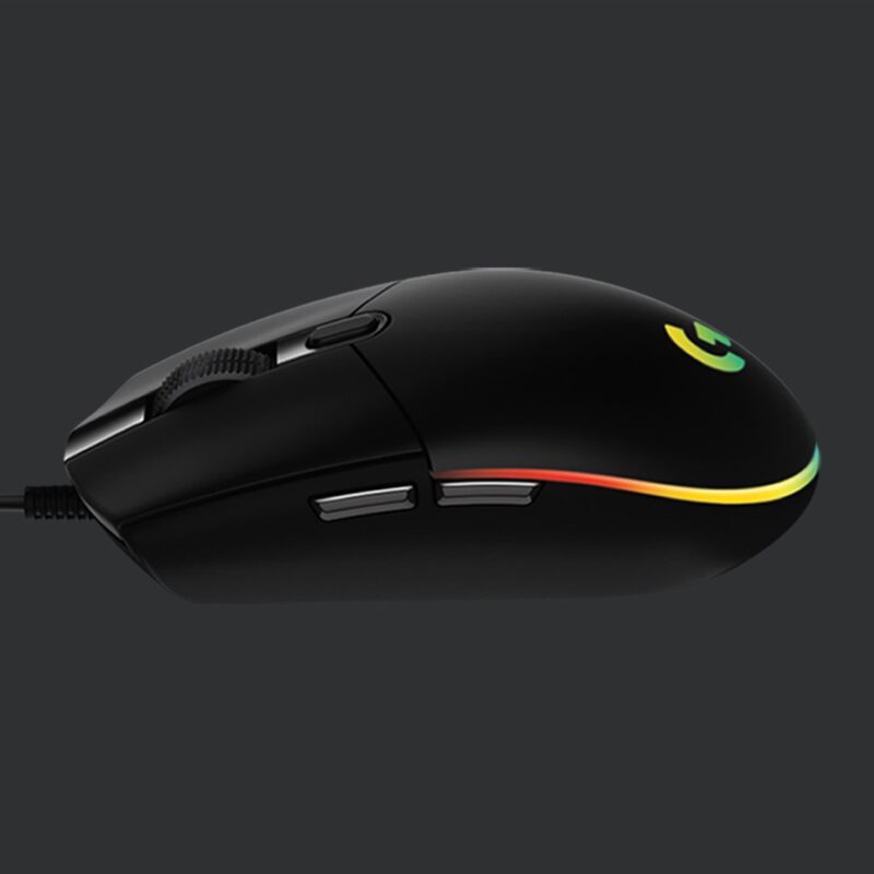 Logitech G G203 Lightsync myszka Gaming USB Typu-A 8000 DPI