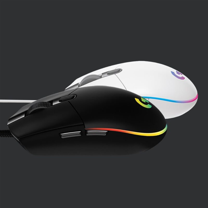 Logitech G G203 Lightsync myszka Gaming USB Typu-A 8000 DPI